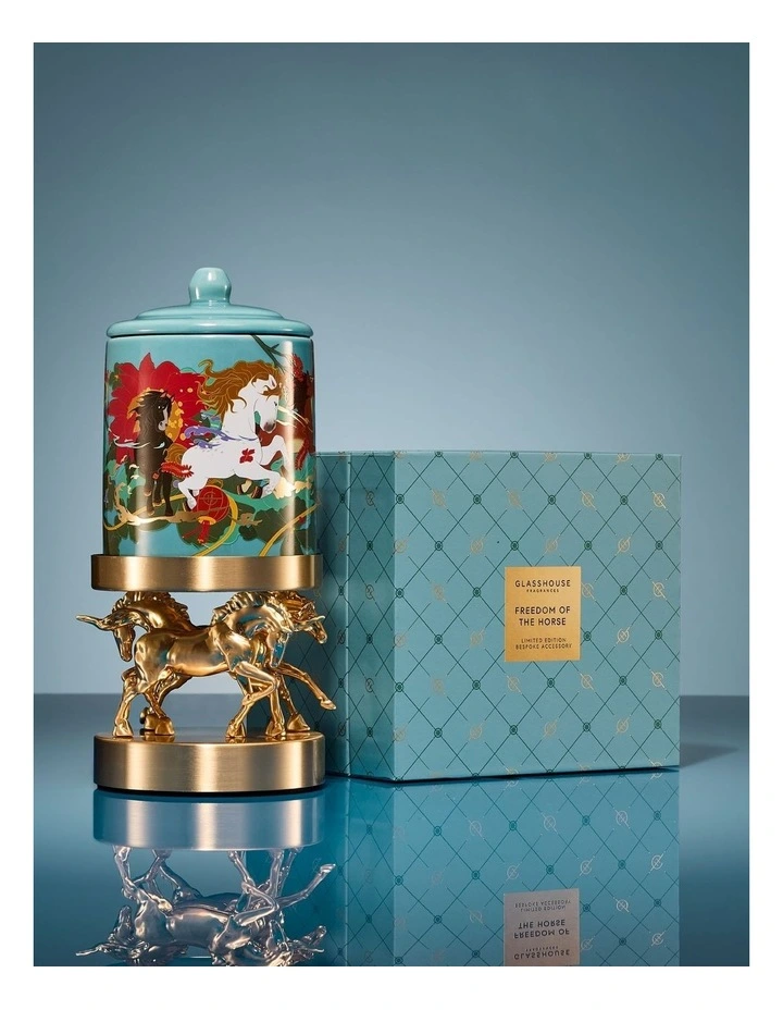 Freedom of The Horse Metal Candle Holder image 2