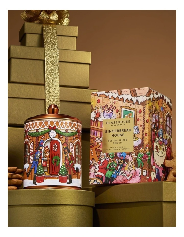 Gingerbread House 380g Soy Candle image 3