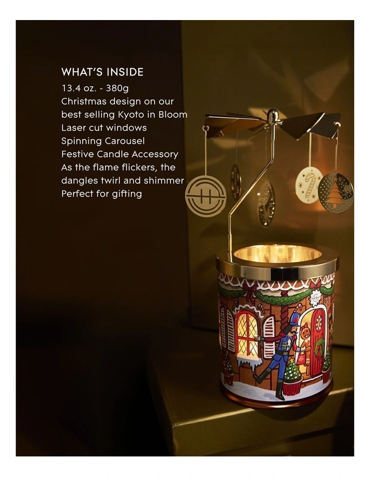 Kyoto in Bloom 380g Spinning Carousel Gift Set image 2