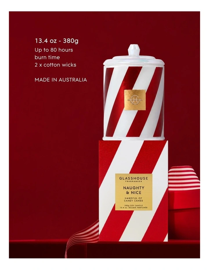 Naughty & Nice 380g Soy Candle image 2
