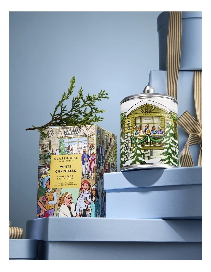 White Christmas 380g Soy Candle image 2