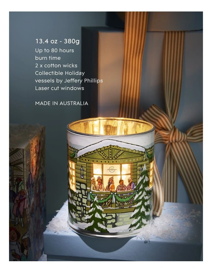 White Christmas 380g Soy Candle image 3