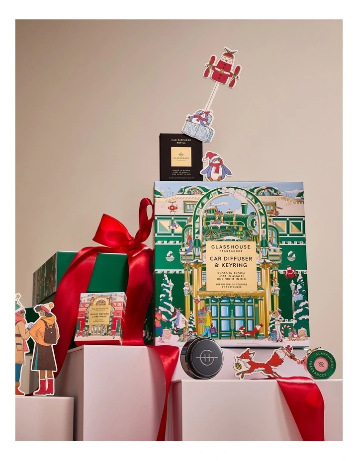 Car Diffuser & Keyring Gift Set image 3