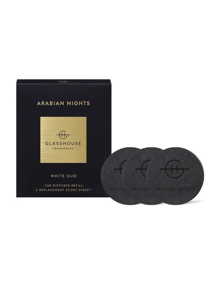 Arabian Nights Car Diffuser  - 3 Replacement Scent Disks image 1