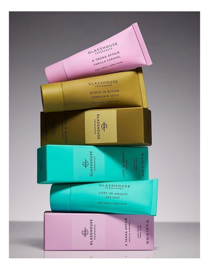 Kyoto, Amalfi, Tahaa 30mL Hand Cream Trio image 5