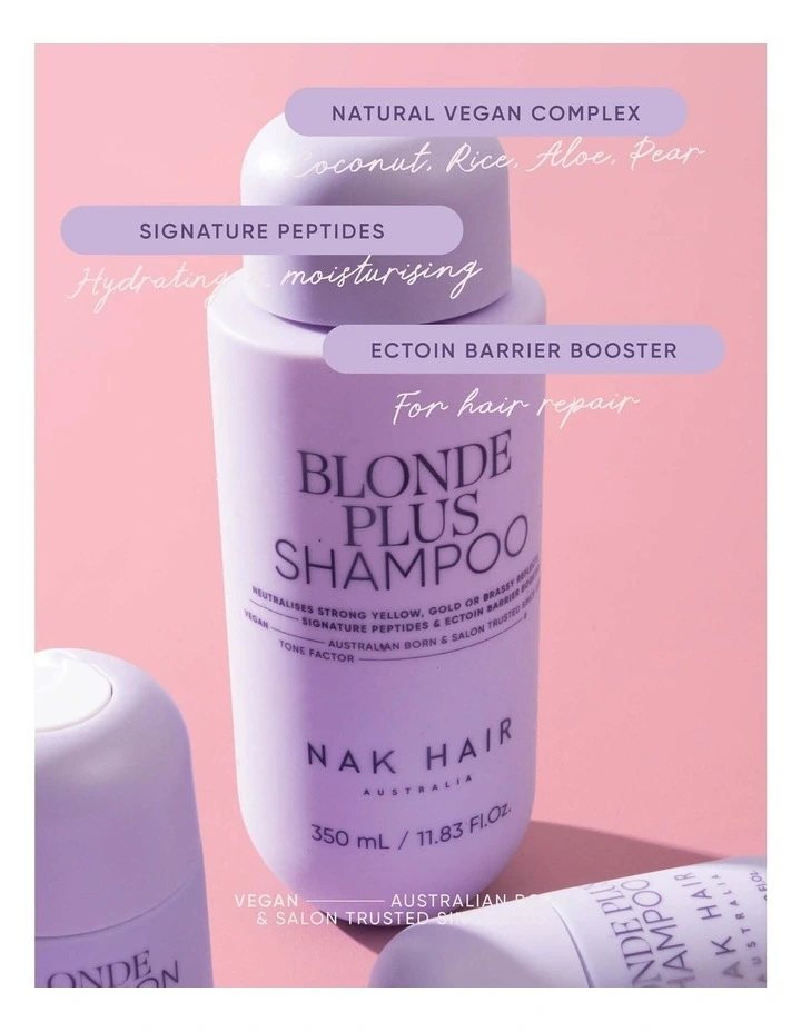 Blonde Plus Shampoo 350ml image 3