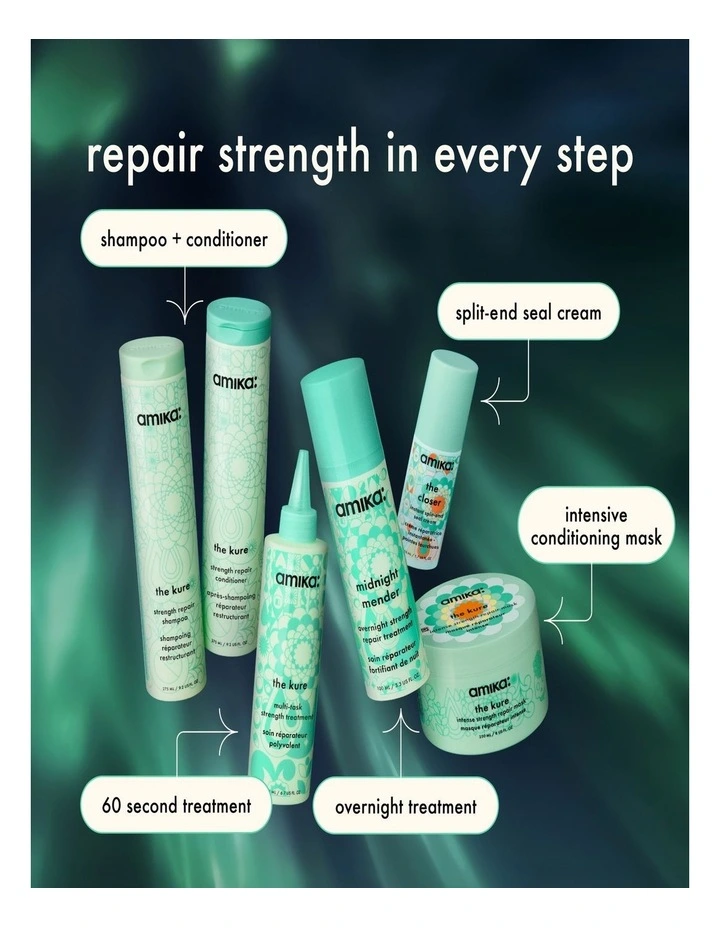 The Kure Strength Repair Shampoo 275ml image 7