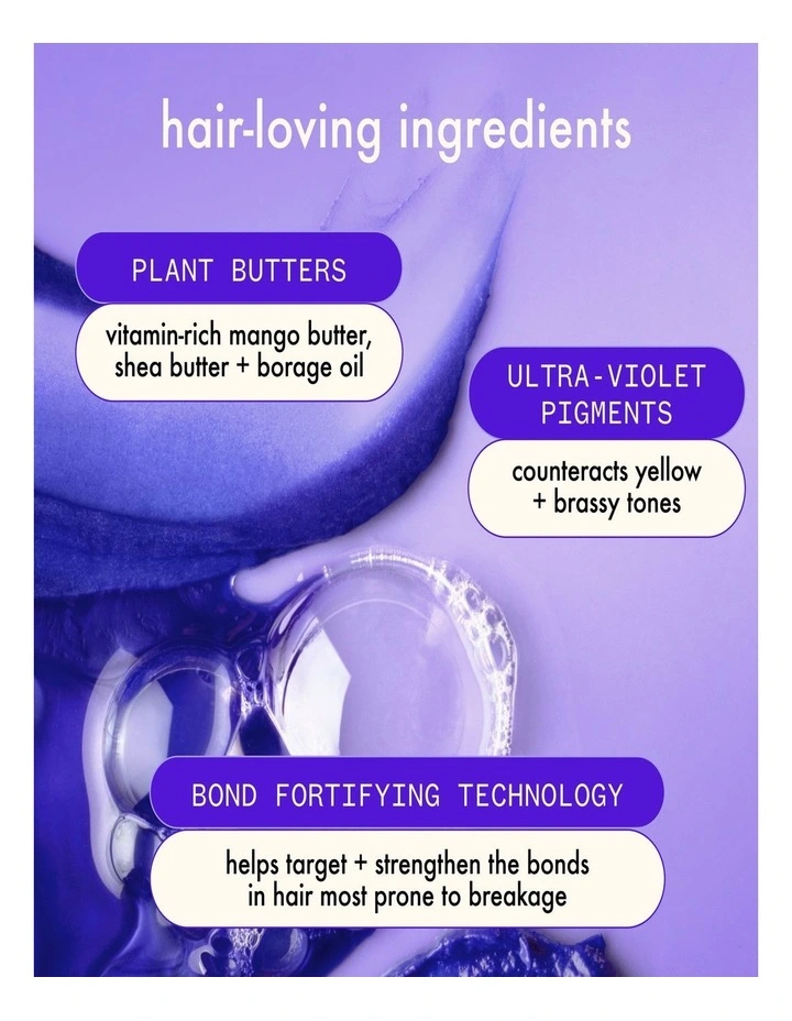 Bust Your Brass Cool Blonde Repair Shampoo 275ml image 3