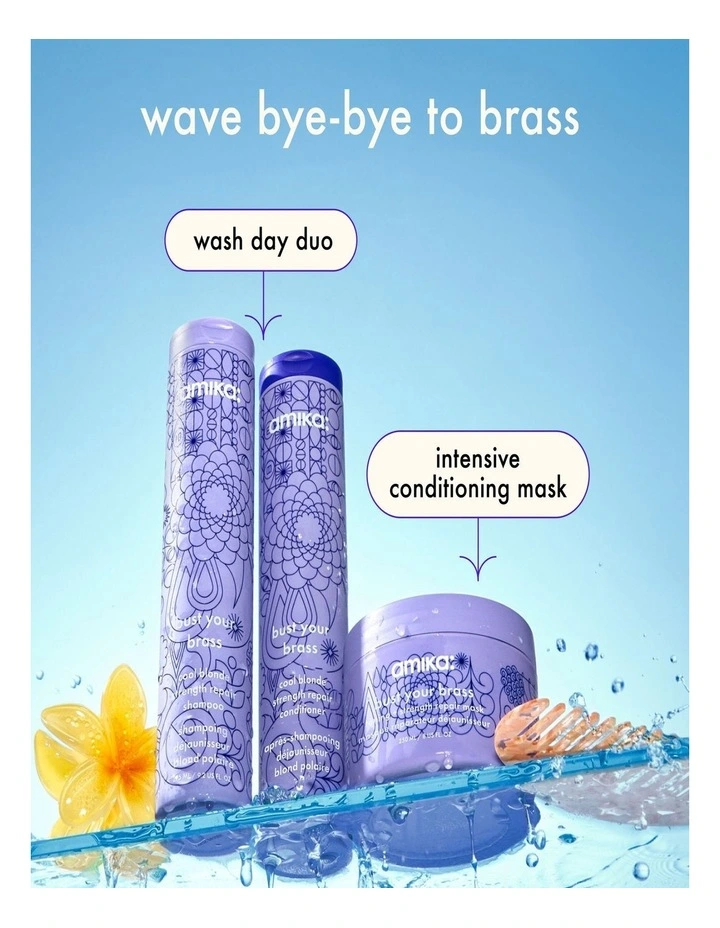 Bust Your Brass Cool Blonde Repair Shampoo 275ml image 7