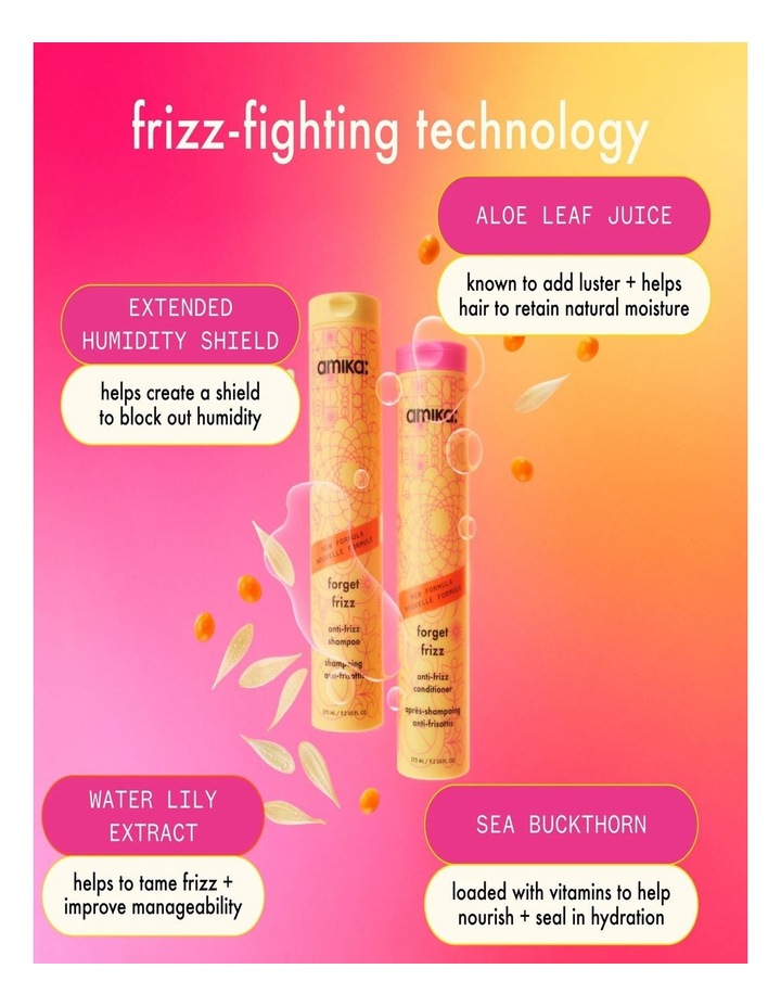 Forget Frizz Anti-Frizz Shampoo 275ml image 2