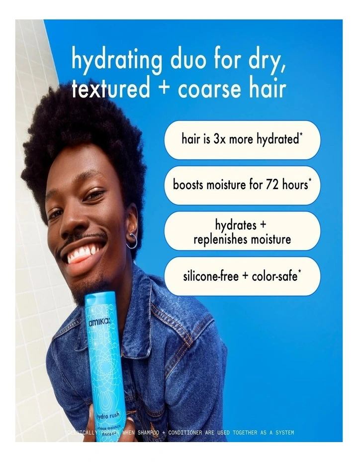 Hydro Rush Intense Moisture Shampoo 275ml image 2