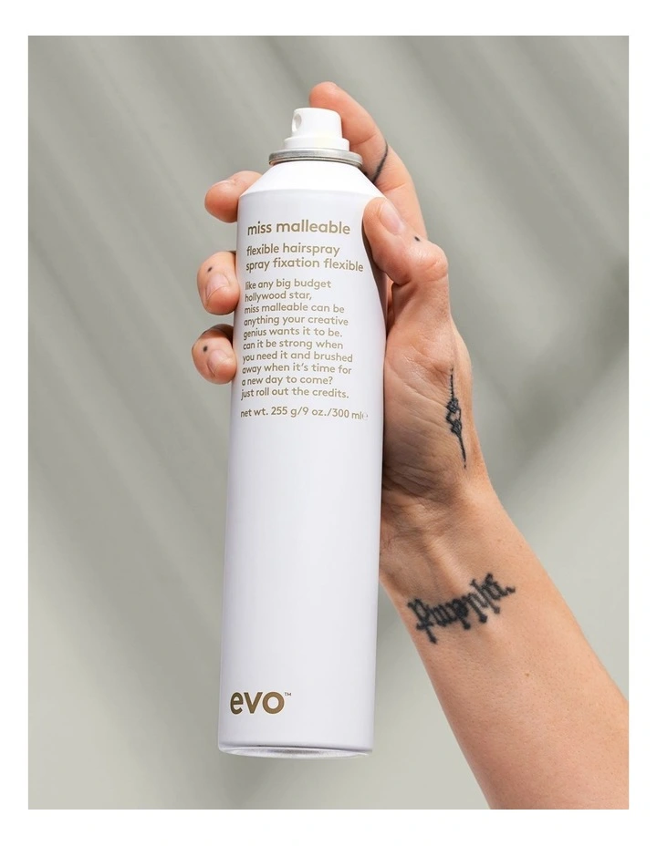 Miss Malleable Flexible Hairspray 300ml image 2