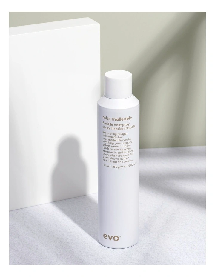 Miss Malleable Flexible Hairspray 300ml image 3