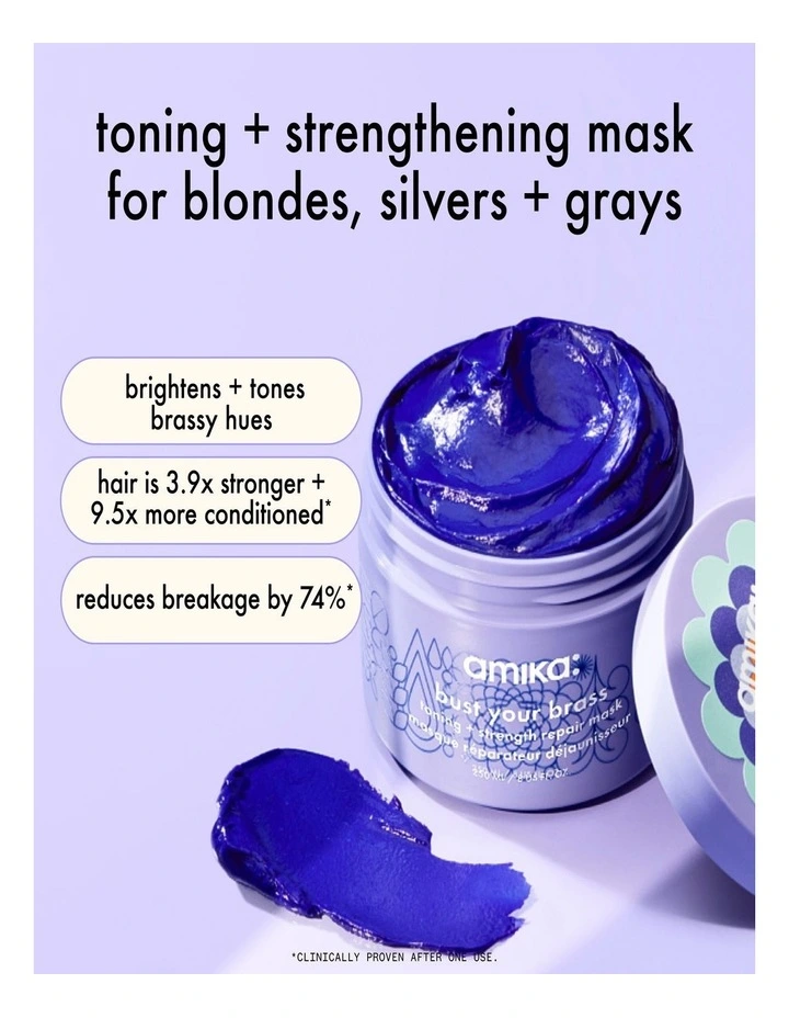 Bust Your Brass Toning   Strength Repair Mask 250ml image 2