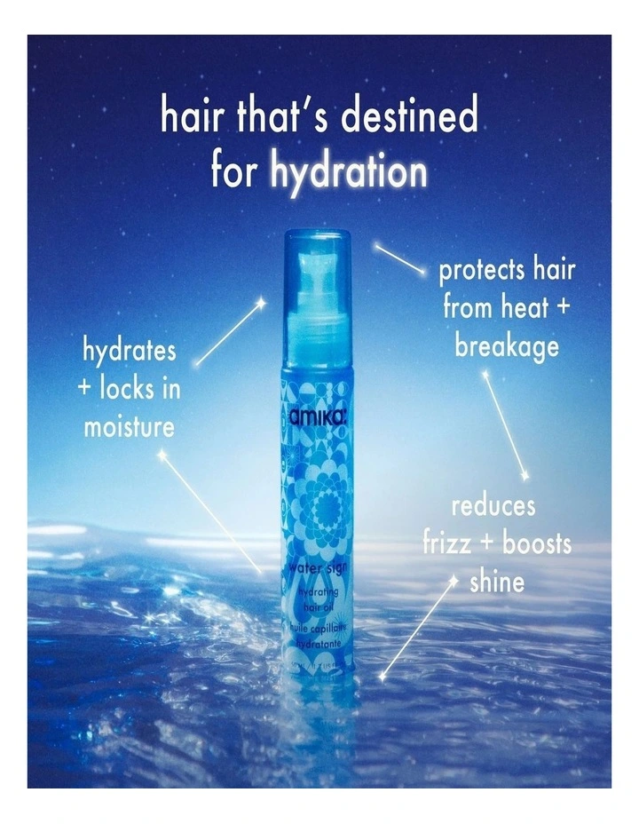 Water Sign Hydrating Hair Oil 50ml image 3