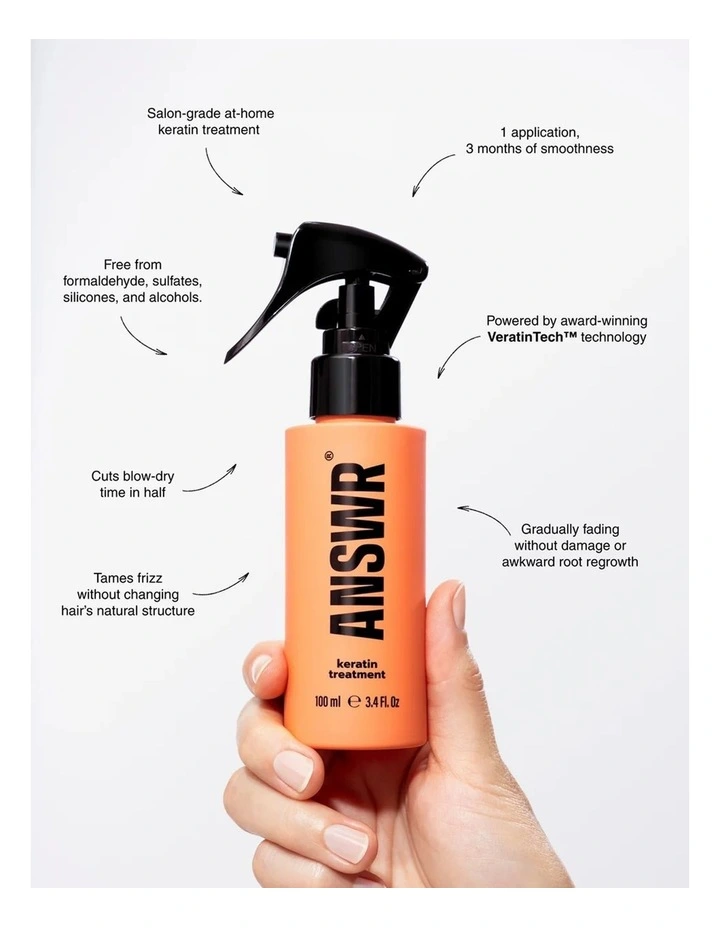 At Home Keratin Treatment 100ml image 2