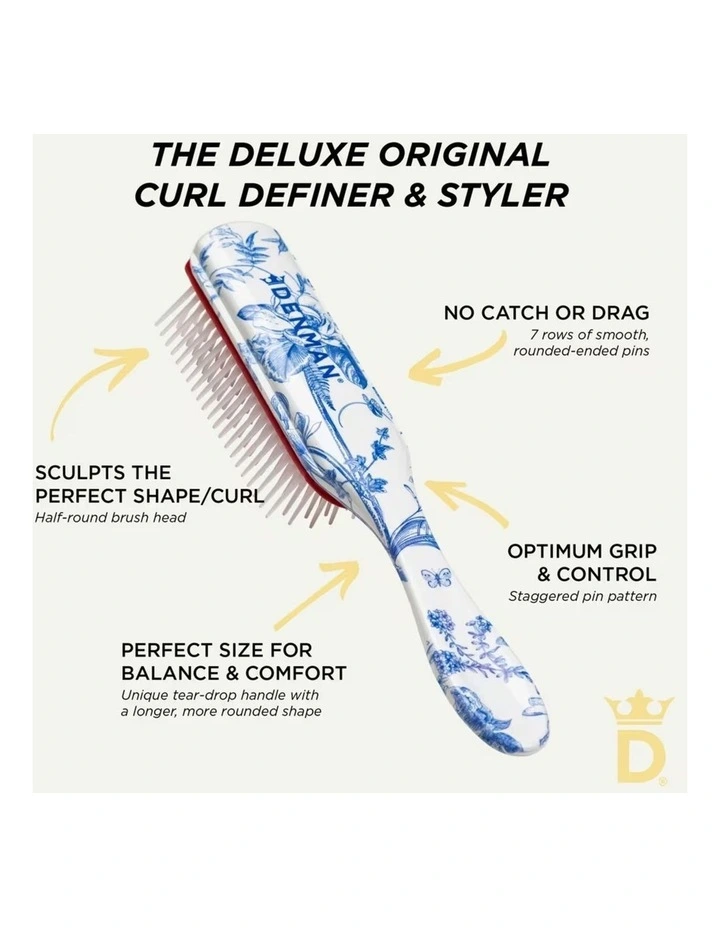D3 7 Row Styler Blue Belle Brush image 3