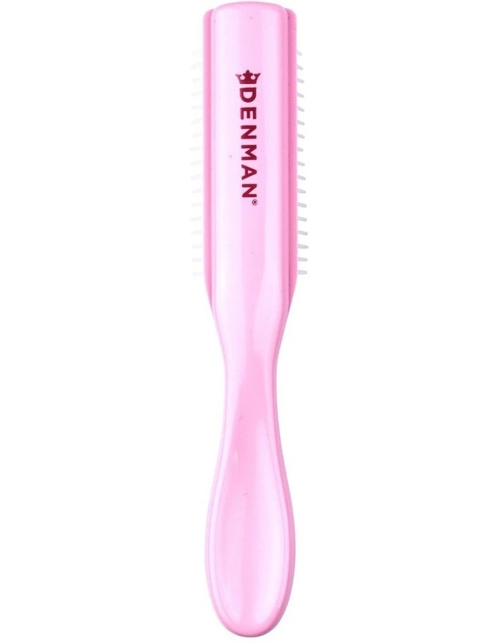 D14 5 Row Mini Styler Pink Crush Brush image 2