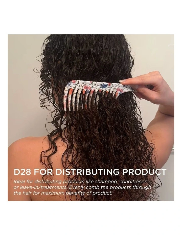 Deluxe Floral Fantasies Wide Comb image 4