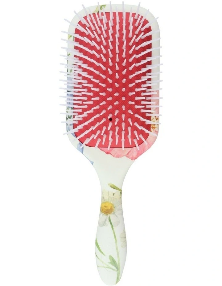 D38 Floral Fantasies Power Paddle Brush image 1
