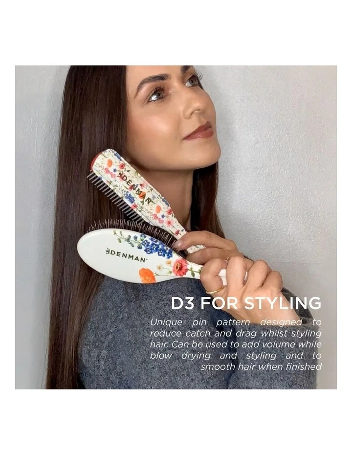 D3 7 Row Styler Floral Fantasies Brush image 3