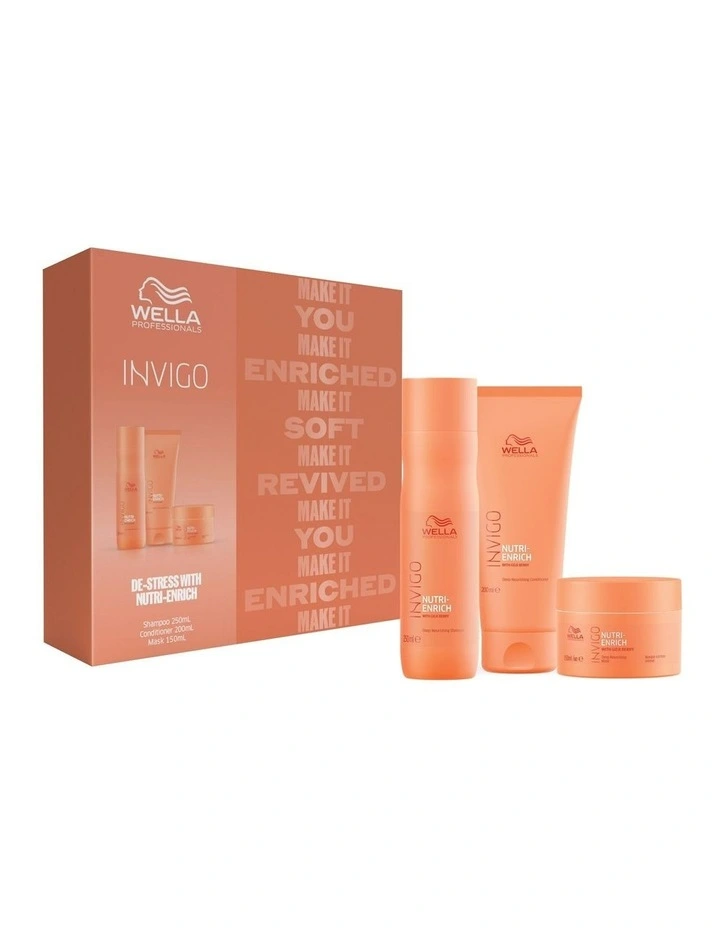 Invigo Nutri-Enrish Trio - Holiday '25 Wella Gift Set image 1