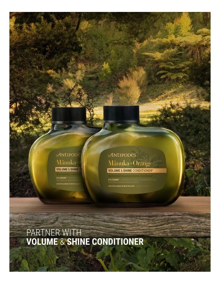 Manuka+ Orange Volume & Shine Shampoo 340ml image 5