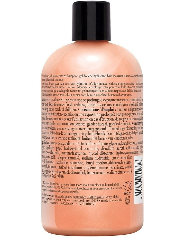 Bubbly Hydrating Bath Body Set 480ml image 2