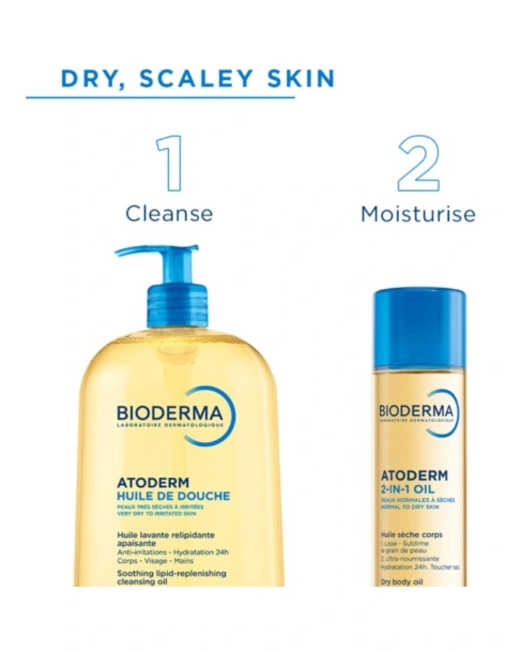 Atoderm 2-in-1 Oil Nourishing Dry Body Oil with AHA - 150ml image 2
