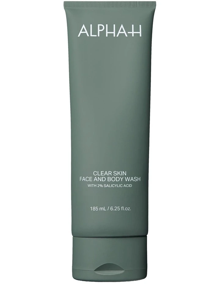 Clear Skin Face and Body Wash with 2% Salicylic Acid 185ml image 1