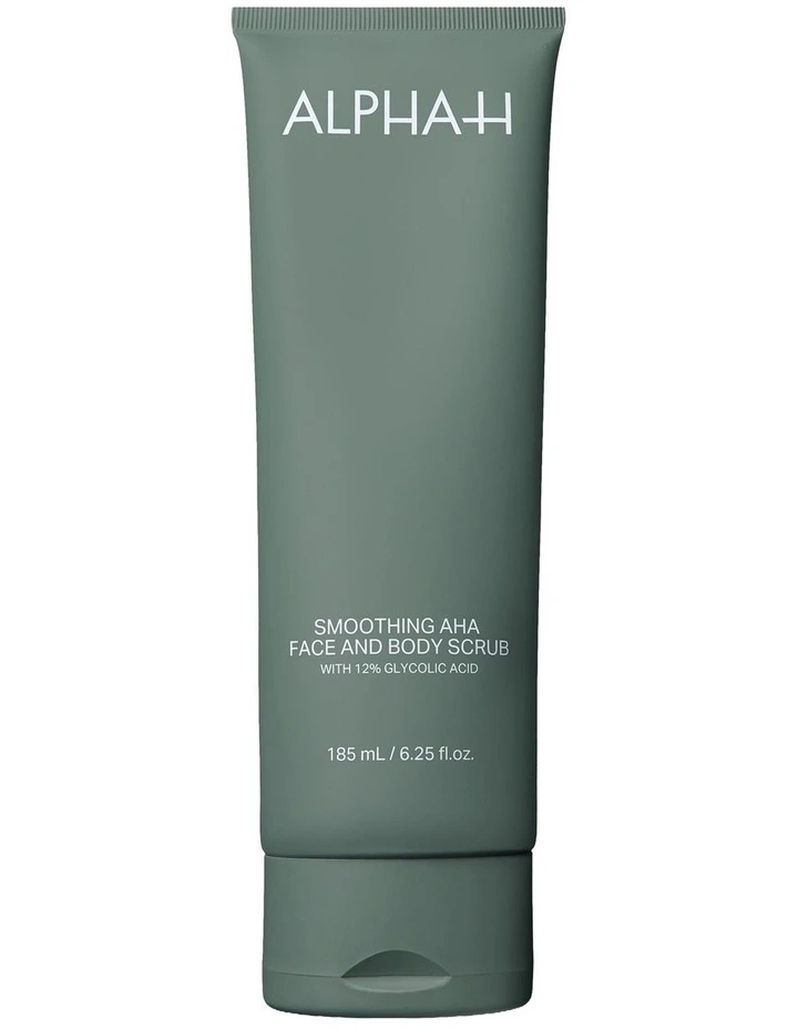 Smoothing Alpha Hydroxy Acid Face & Body Scrub with 12% Glycolic Acid 185ml image 1