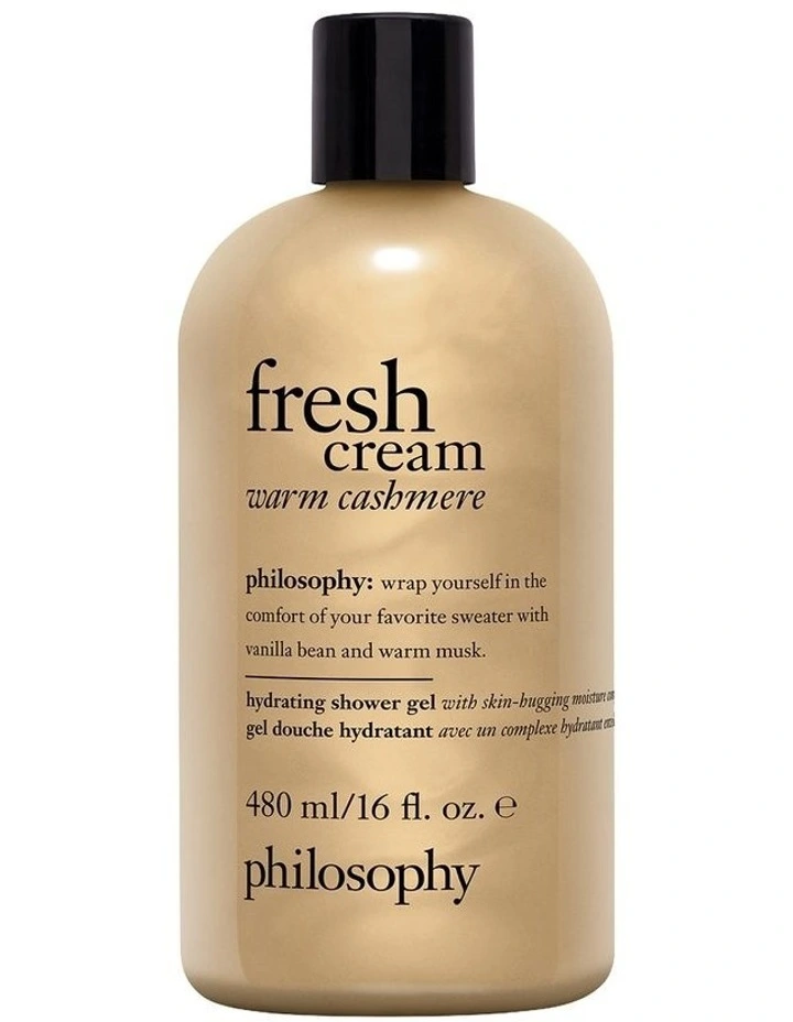 Hydrating Fresh Cream Warm Cashmere Shower Gel 480ml image 1