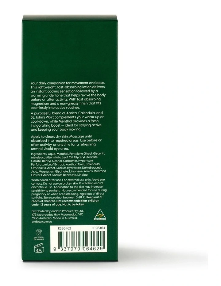 Arnica & Menthol Recovery Lotion 100ml image 3