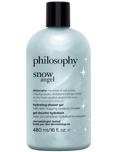 Snow Angel Hydrating Shower Gel, Bubble Bath, & Shampoo 480ml