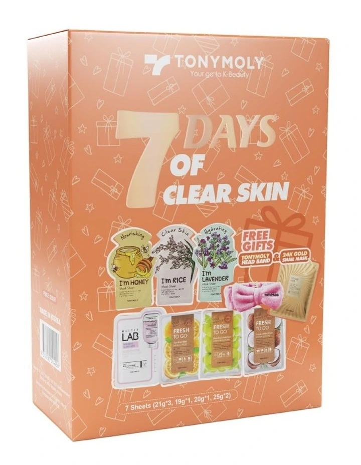 7 Days of Clear Skin Mask Set 2025 image 1