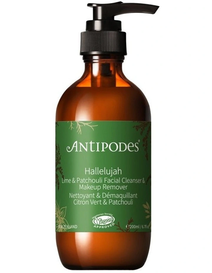 Hallelujah Lime & Patchouli Nourishing Cleanser 200Ml image 1