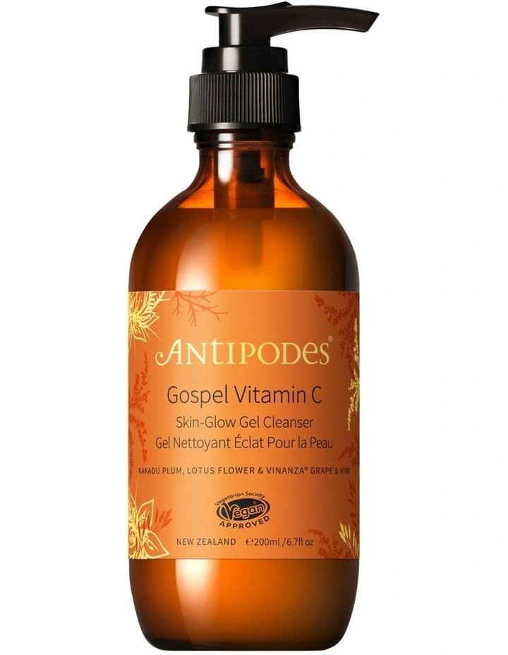 Gospel Vitamin C Skin-Glow Gel Cleanser 200ml image 1