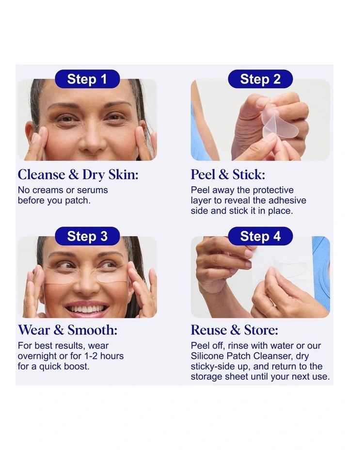 Eye Wrinkle Patches - 3 Pairs of Patches image 7