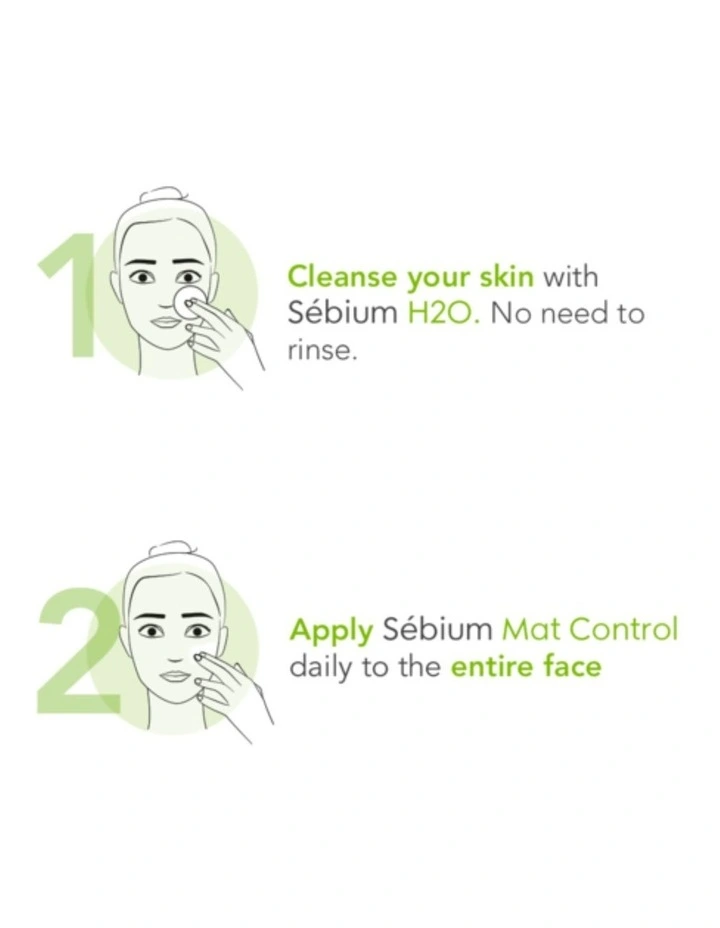 Sebium H2O Purifying Micellar Water Cleanser 100ml image 4