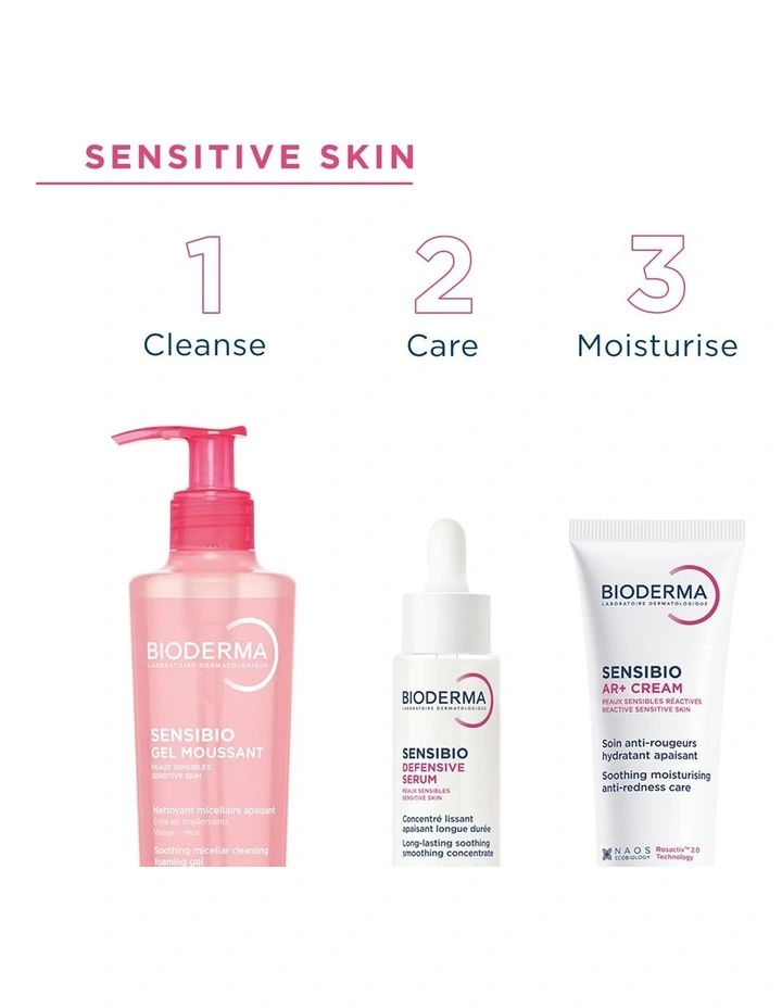 Sensibio Gel Moussant Soothing Foaming Gel Cleanser 200ml image 2