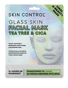 Skin Control Glass Skin Face Mask Tea Tree and Cica