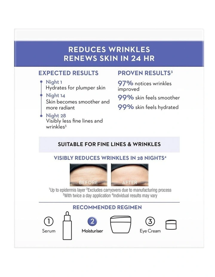 Regenerist Retinol 24 Moisturiser 50g image 3