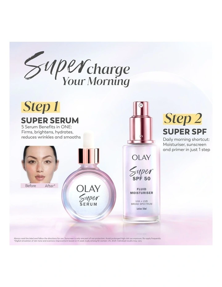 Super SPF50 Fluid Moisturiser 50ml image 5