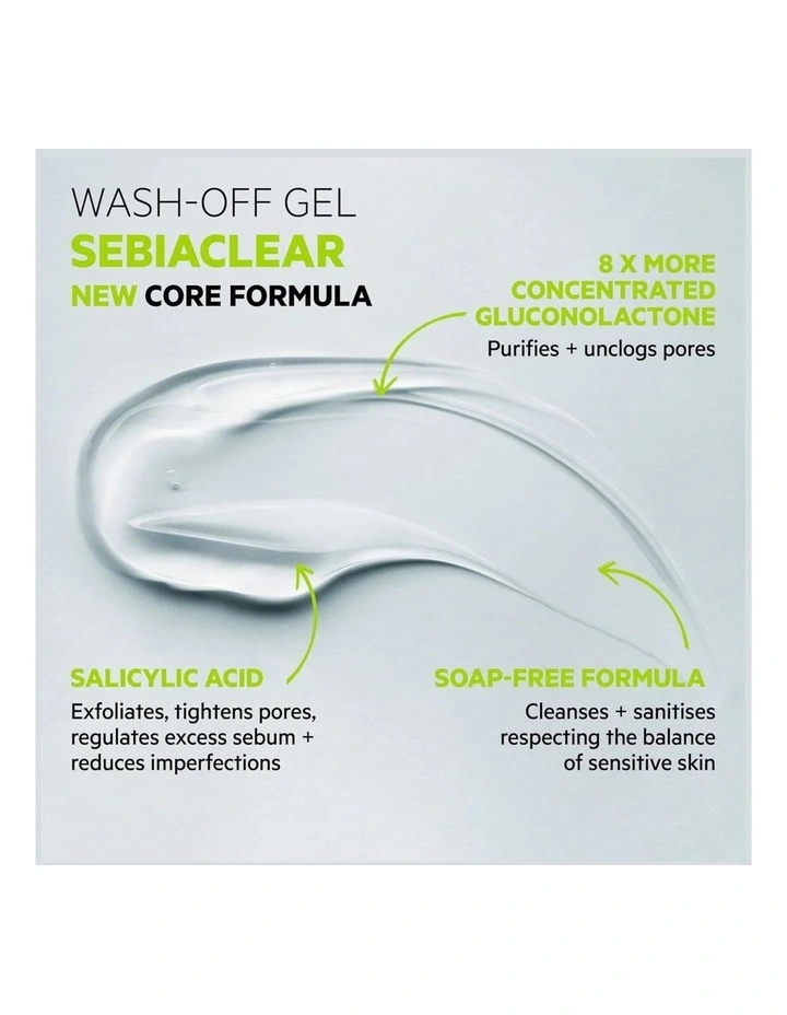 Sebiaclear Foaming Gel Cleanser 200ml image 3