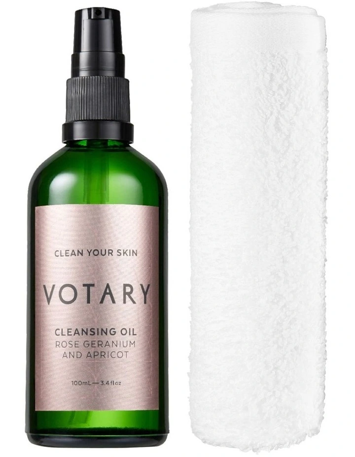 Rose Geranium & Apricot Cleansing Oil 100ml image 2