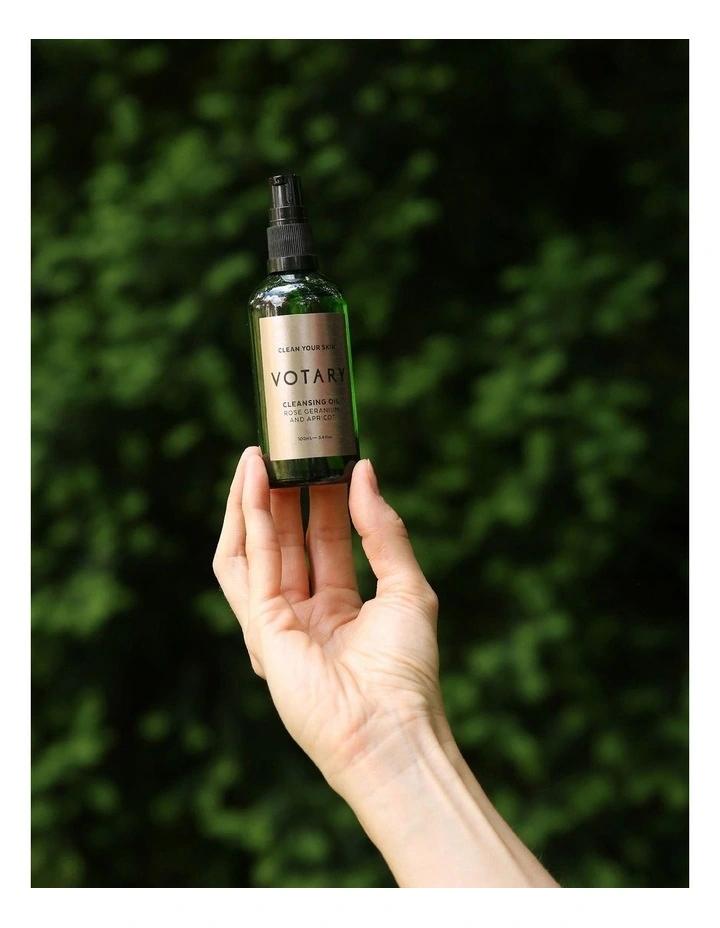 Rose Geranium & Apricot Cleansing Oil 100ml image 5