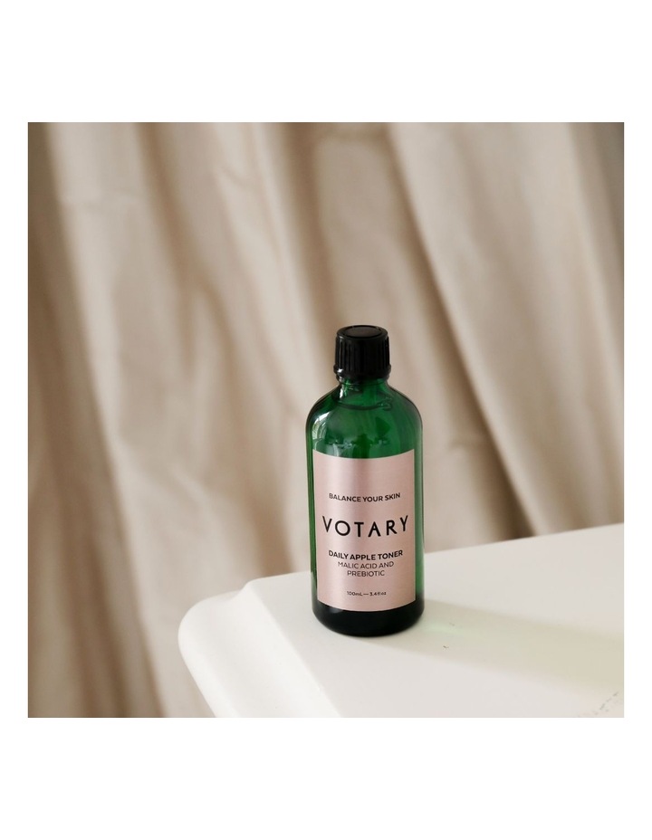 Malic Acid and Prebiotic Daily Apple Toner 100ml image 6
