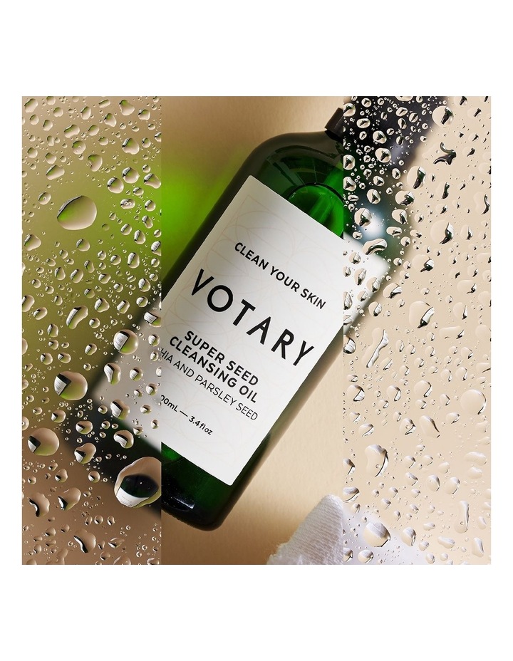 Chia and Parsley Seed Super Seed Cleansing Oil 100ml image 4