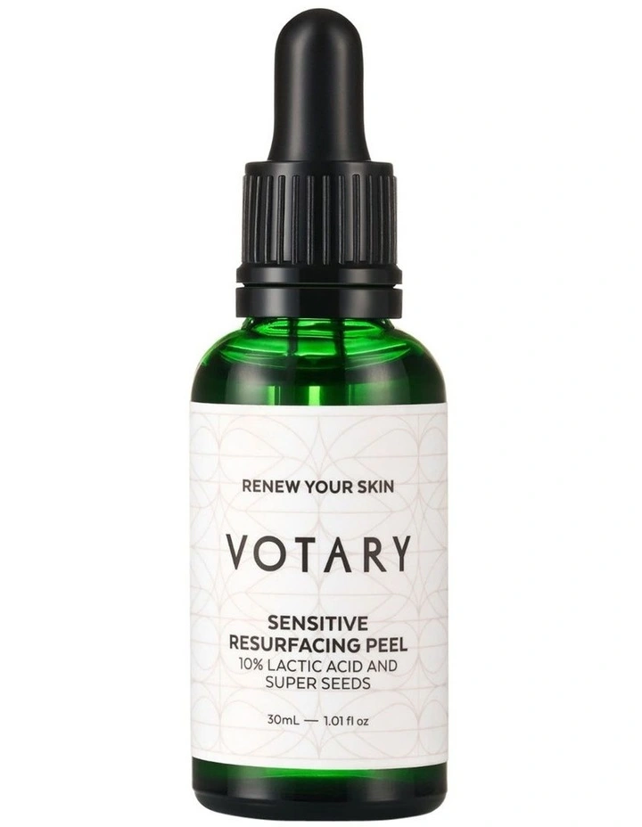 10% Lactic Acid and Super Seeds Sensitive Resurfacing Peel 30ml image 1