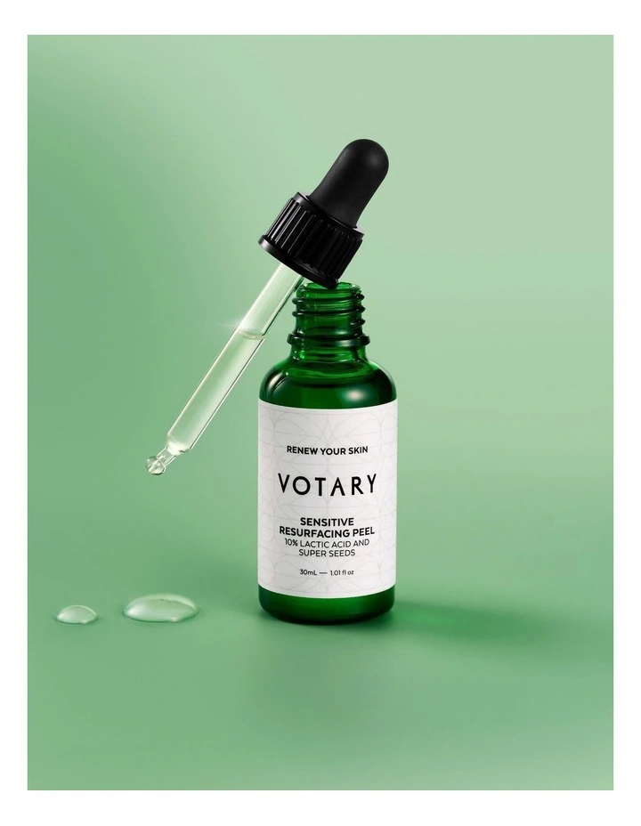 10% Lactic Acid and Super Seeds Sensitive Resurfacing Peel 30ml image 2